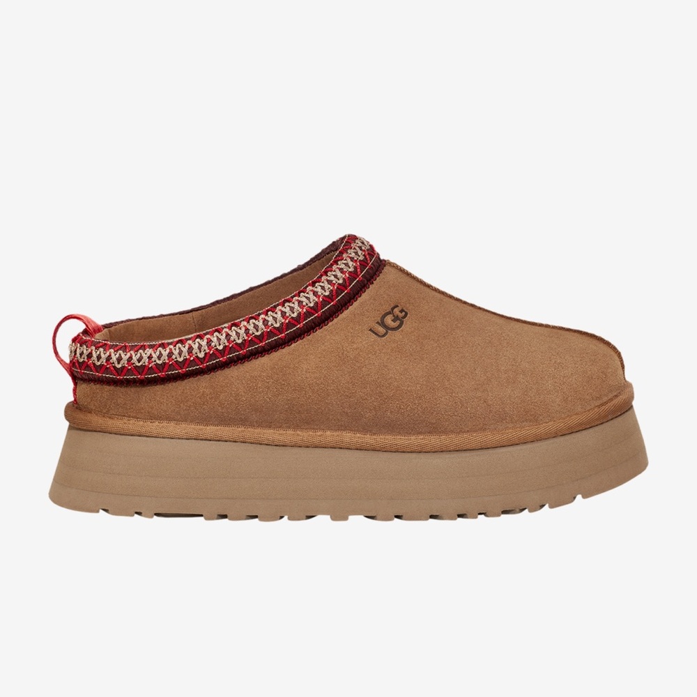 UGG Brown and Red Women's Slippers